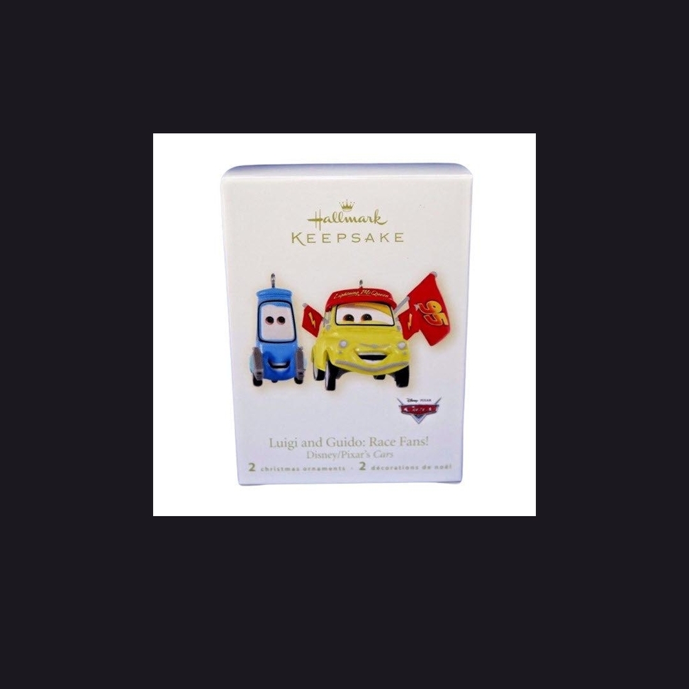 Hallmark Keepsake Luigi and Guido Ornament Set - Yellow and Blue